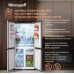 Отдельностоящий холодильник с инвертором Weissgauff WCD 450 X NoFrost Inverter