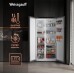 Отдельностоящий холодильник с инвертором Weissgauff WSBS 600 NoFrost Inverter Blue Glass