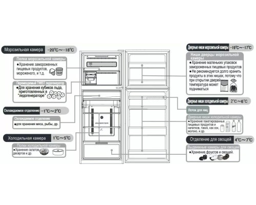 Холодильник Hitachi R-VX 472 PU9 BSL
