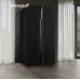 Отдельностоящий холодильник с инвертором Weissgauff WSBS 600 BG NoFrost Inverter