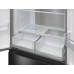 Многокамерный холодильник Meferi MFR83BLACK IX TOTAL NO FROST FRENCH DOOR COMFORT