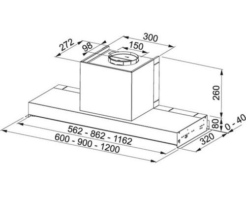 Вытяжка Franke Style Lux LED FSTP NG 905 X 110.0473.546