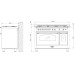 Варочный центр Lofra PD126GV+E/2CI
