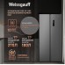 Отдельностоящий холодильник с инвертором Weissgauff WSBS 500 Inverter NoFrost Inox