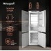 Встраиваемый холодильник с инвертором Weissgauff WRKI 178 Total NoFrost Premium EcoFresh