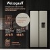 Отдельностоящий холодильник с инвертором и подачей воды Weissgauff WSBS 600 Be NoFrost Inverter Water Dispenser