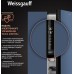 Отдельностоящий холодильник с инвертором Weissgauff WSBS 600 NoFrost Inverter Blue Glass