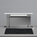 Вытяжка Falmec Design+ DOWN DRAFT tavolo 90 vetro bianco CDDW90.E1P2#ZZZF400F