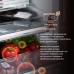Отдельностоящий холодильник с инвертором Weissgauff WRK 2000 Total NoFrost Inverter Rock Glass