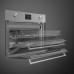 Компактный духовой шкаф с пароваркой Smeg SO4302S3X