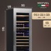 Винный шкаф Meyvel MV89-KSB3