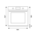 Электрический духовой шкаф Bertazzoni Professional F6011PROVPTX стальной