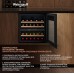 Встраиваемый винный холодильник Weissgauff WWCI-36 DB Dual Zone