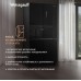 Отдельностоящий холодильник с инвертором Weissgauff WCD 510 Built-in Inverter NoFrost Black Glass