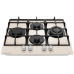 Варочная панель газовая MEFERI MGH604BG GLASS ULTRA