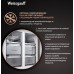 Отдельностоящий холодильник с инвертором Weissgauff WCD 590 NoFrost Inverter Premium Ecofresh Bru Steel Glass