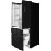 Отдельностоящий холодильник Weissgauff WFD 450 Built-in Inverter NoFrost Dark Inox