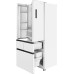 Отдельностоящий холодильник Weissgauff WFD 450 Built-in Inverter NoFrost White
