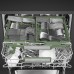 Встраиваемая посудомоечная машина Smeg STL7324AQLLW