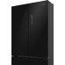 Отдельностоящий холодильник с инвертором Weissgauff WCD 510 Built-in Inverter NoFrost Black Glass