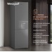 Отдельностоящий холодильник Weissgauff WRK 195 D Full NoFrost Inox Glass