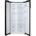 Отдельностоящий холодильник с инвертором Weissgauff WSBS 600 BG NoFrost Inverter