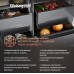 Отдельностоящий холодильник с инвертором Weissgauff WSBS 590 BG NoFrost Inverter Premium