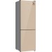 Отдельностоящий холодильник с инвертором Weissgauff WRK 185 Total NoFrost Inverter Beige Glass