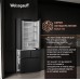 Отдельностоящий холодильник Weissgauff WFD 450 Built-in Inverter NoFrost Dark Inox