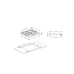Встраиваемая газовая панель Beko HIAW64225SCR