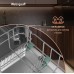 Встраиваемая посудомоечная машина Weissgauff BDW 6136 D Inverter AutoOpen Infolight