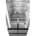 Отдельностоящий холодильник Weissgauff WFD 450 Built-in Inverter NoFrost Inox