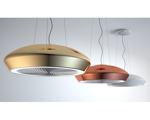 Островная вытяжка Sirius SILT 26 DERUTA silver