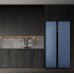 Отдельностоящий холодильник с инвертором Weissgauff WSBS 600 NoFrost Inverter Blue Glass
