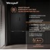 Отдельностоящий холодильник с инвертором Weissgauff WCD 510 Built-in Inverter NoFrost Dark Inox