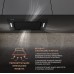 Кухонная встраиваемая вытяжка Weissgauff Intense 600 Touch Black Glass