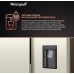 Отдельностоящий холодильник с инвертором и подачей воды Weissgauff WSBS 600 Be NoFrost Inverter Water Dispenser