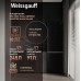 Отдельностоящий холодильник с инвертором Weissgauff WRK 2000 Total NoFrost Inverter Black Glass