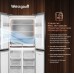 Отдельностоящий холодильник с инвертором Weissgauff WCD 450 BEG NoFrost Inverter