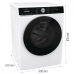 Стиральная машина Gorenje WNS1X4A3AWIFI/C