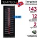 Винный шкаф Temptech Copenhagen CPRO1800SRB-24