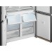 Отдельностоящий холодильник с инвертором Weissgauff WCD 510 Built-in Inverter NoFrost Champagne Glass