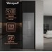 Отдельностоящий холодильник Weissgauff WRK 195 D Full NoFrost Bru Steel Glass