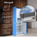Отдельностоящий холодильник с инвертором Weissgauff WCD 450 Dark Grey NoFrost Inverter