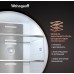 Отдельностоящий холодильник с инвертором Weissgauff WSBS 1036 Inverter NoFrost Premium Dark Inox