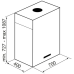 Вытяжка Korting KHA 7950 X Cube