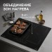 Стеклокерамическая варочная панель Zigmund & Shtain CIS 303.60 BX с вытяжкой