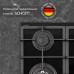 Газовая варочная панель из закаленного стекла Zigmund & Shtain M 26.6 A