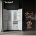 Отдельностоящий холодильник с инвертором Weissgauff WSBS 1036 Inverter NoFrost Premium Black Glass
