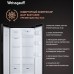 Отдельностоящий холодильник с инвертором Weissgauff WSBS 600 XB NoFrost Inverter